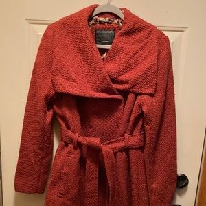 NWT Steve Madden coat. Size Large. Paprika color